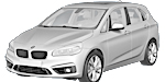 BMW F45 P1B68 Fault Code